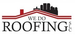 Logo for We Do Roofing in Salt Lake City, Utah.