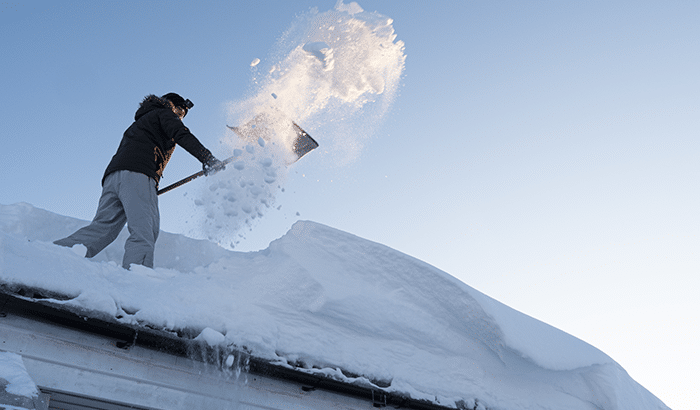 Tips For Removing Snow From Your Roof